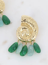 Pendant curls, Green