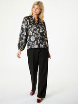 Nani Canvas Flower Blouse