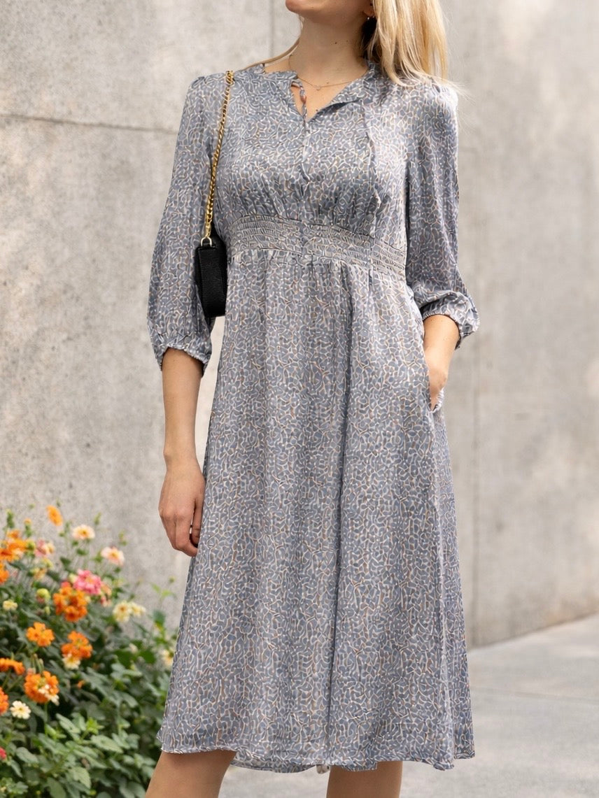 Dotta Drops Dress, Blue