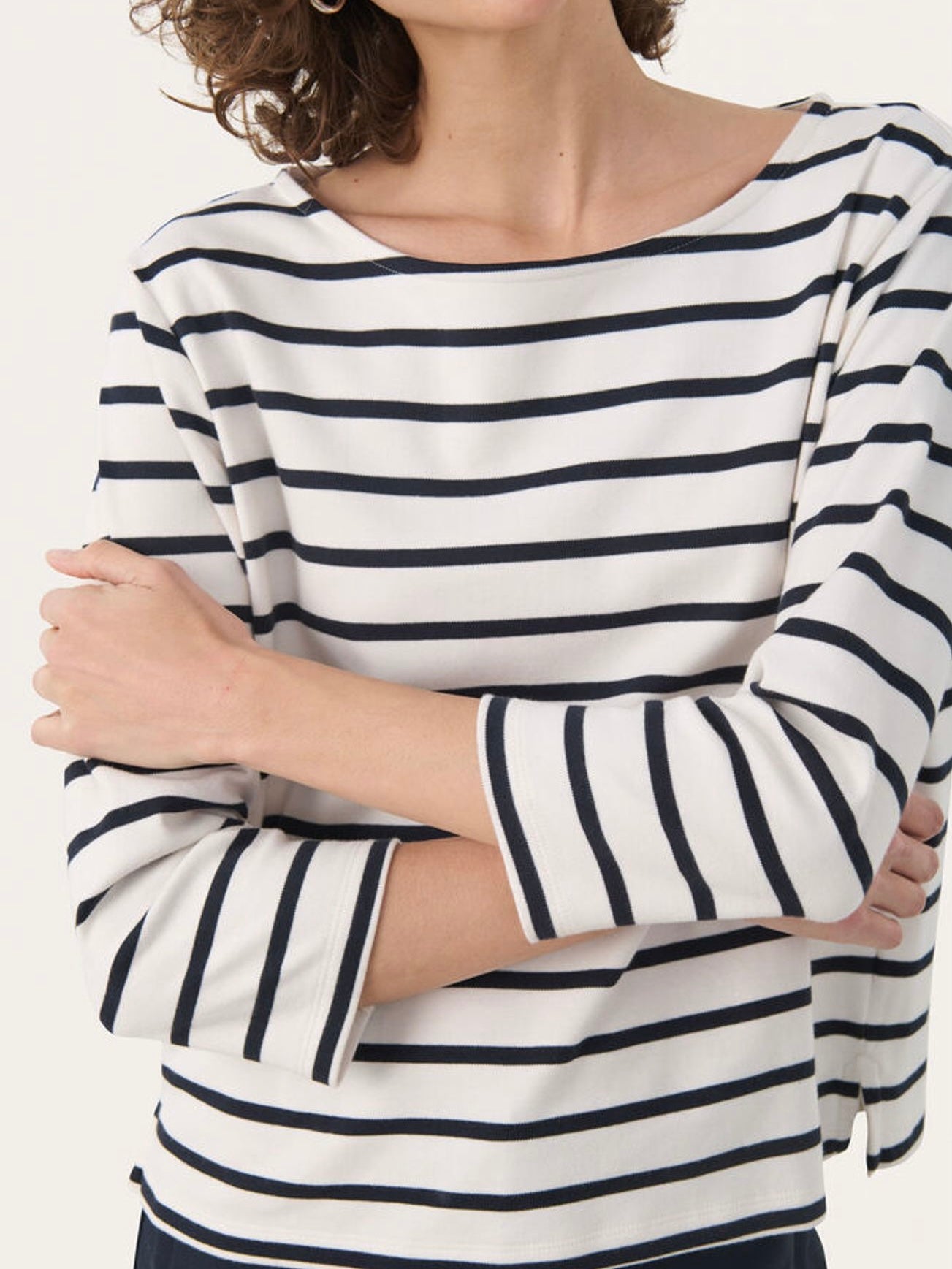 Nela PW TS, Navy/White