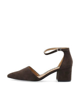 BIADEVIVED Pump Micro Suede, Brown