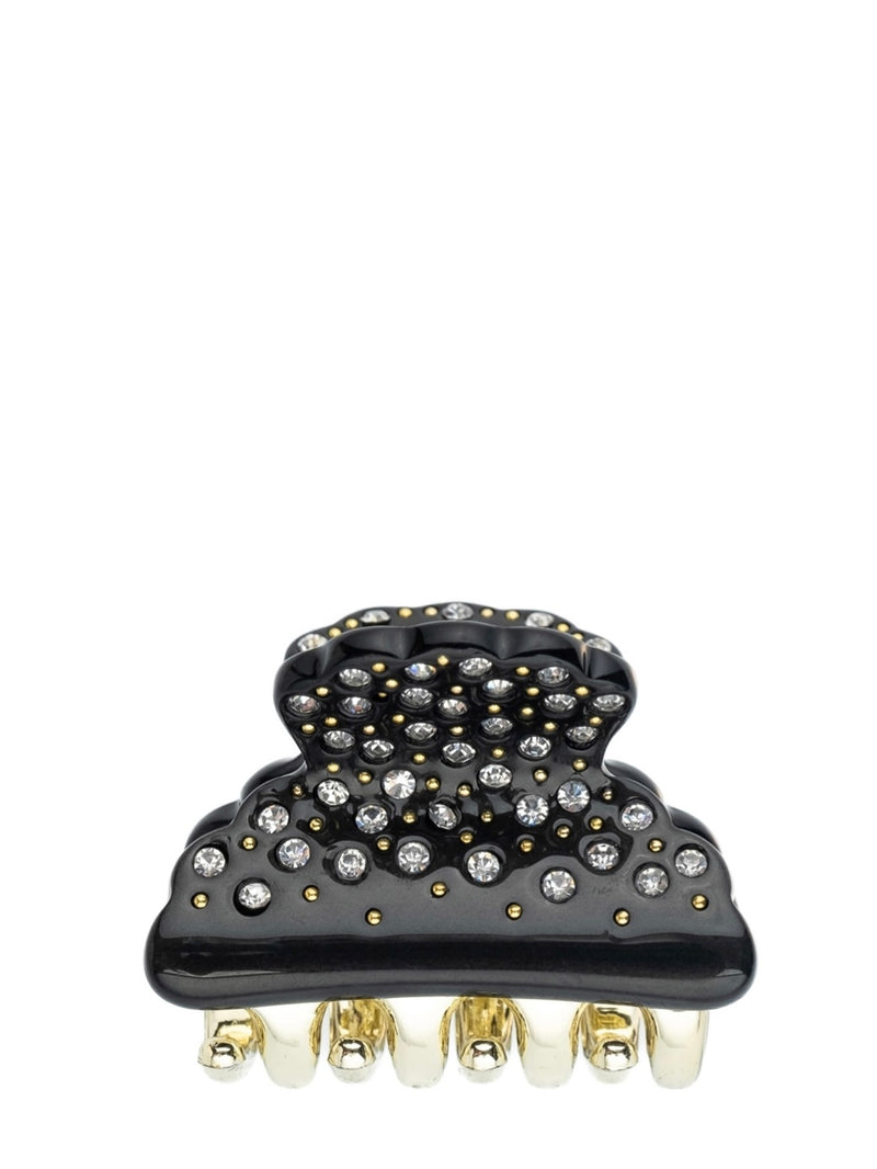 Crystal Hair Claw Small, Black