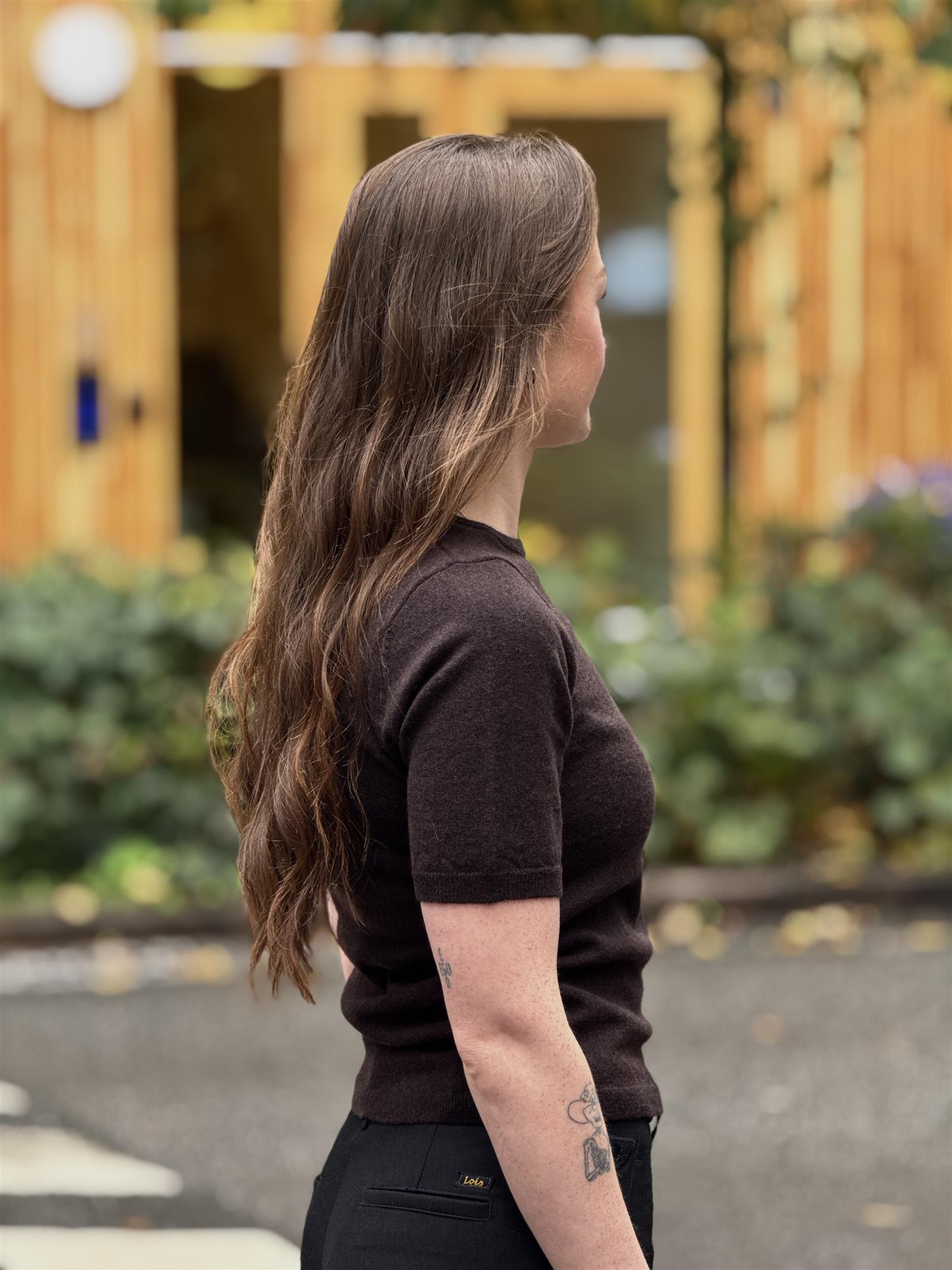 Belinda Pullover, Dark Brown