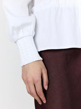 ISLA SOLID 95 shirt, White