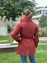 Rossby Coat, Russet Pinstripe