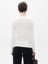 Dagna IW T-Shirt Long sleeve, Whisper White