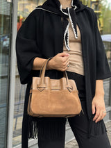 Blossom Medium, Suede, Camel
