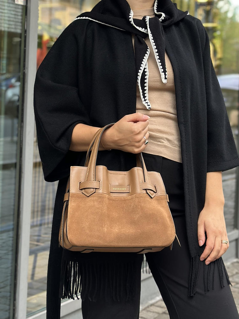 Blossom Medium, Suede, Camel