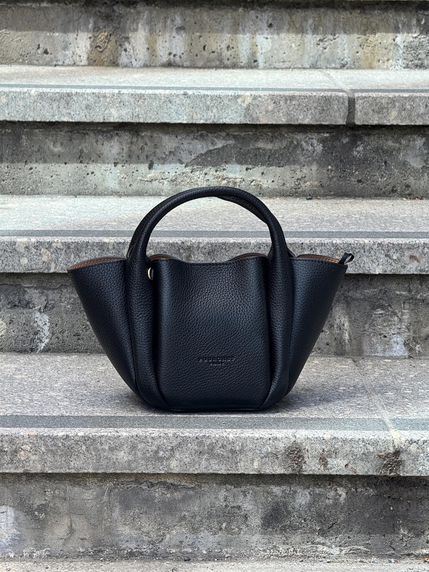 Citrouille small, crossbody, Black