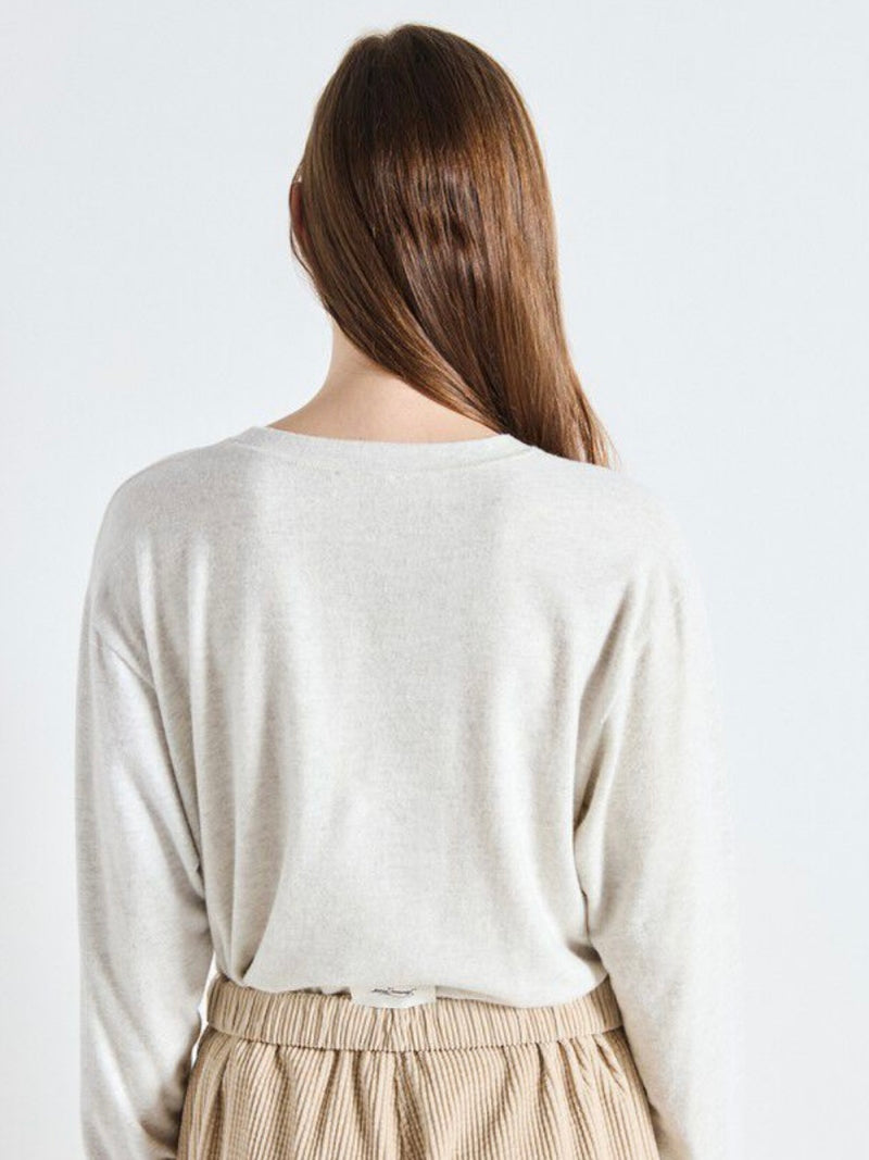 Ypawood Sweater, Heather Grey