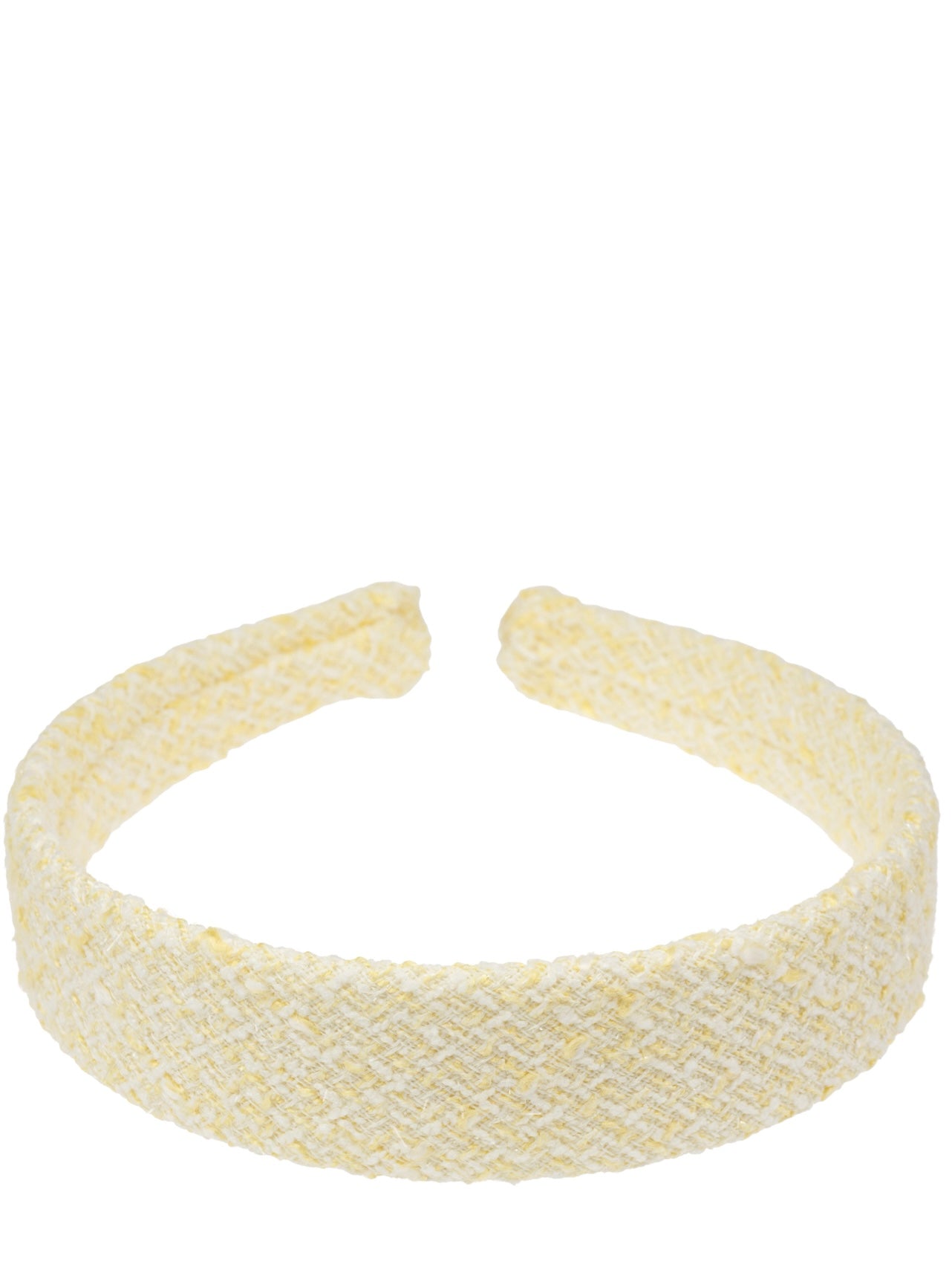 Tweed Hair Band, Yellow