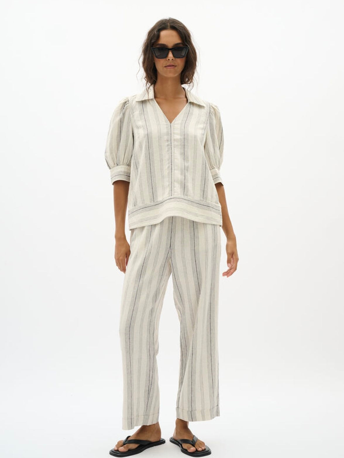 Rimone IW Driza Culotte Pants, Striper