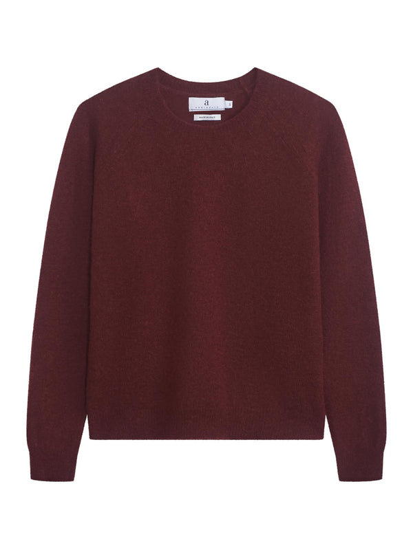 FIONA Pullover, Burgunder