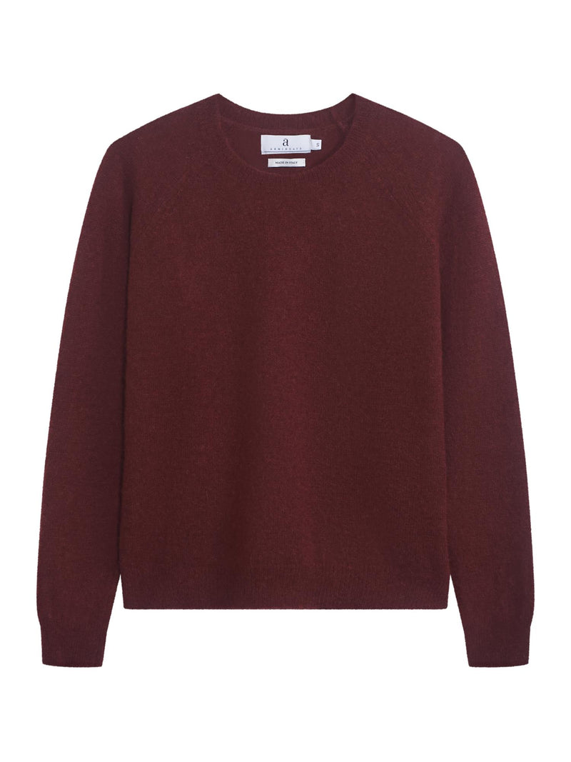 FIONA Pullover, Burgunder