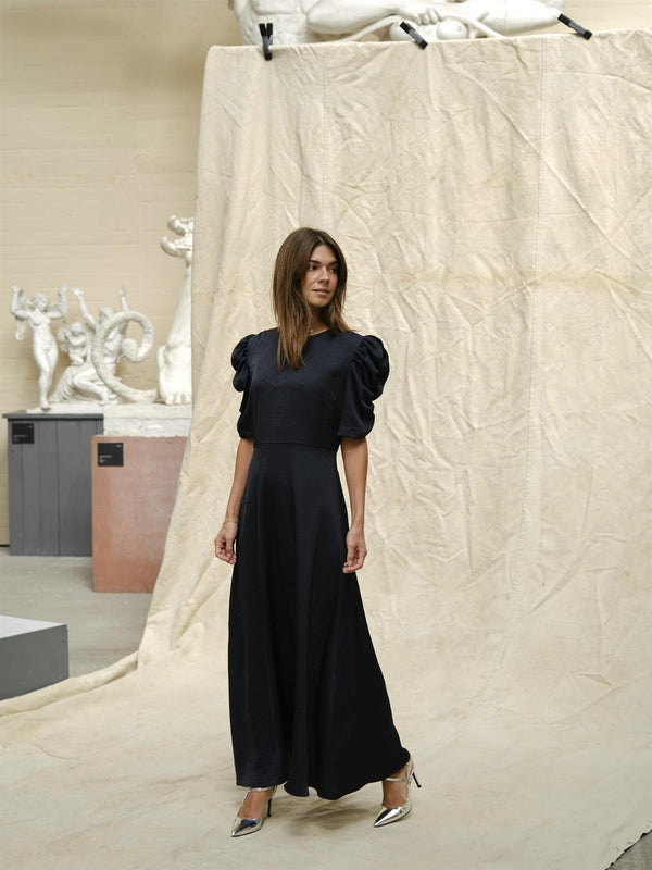 Benuti Solid Dress, Navy