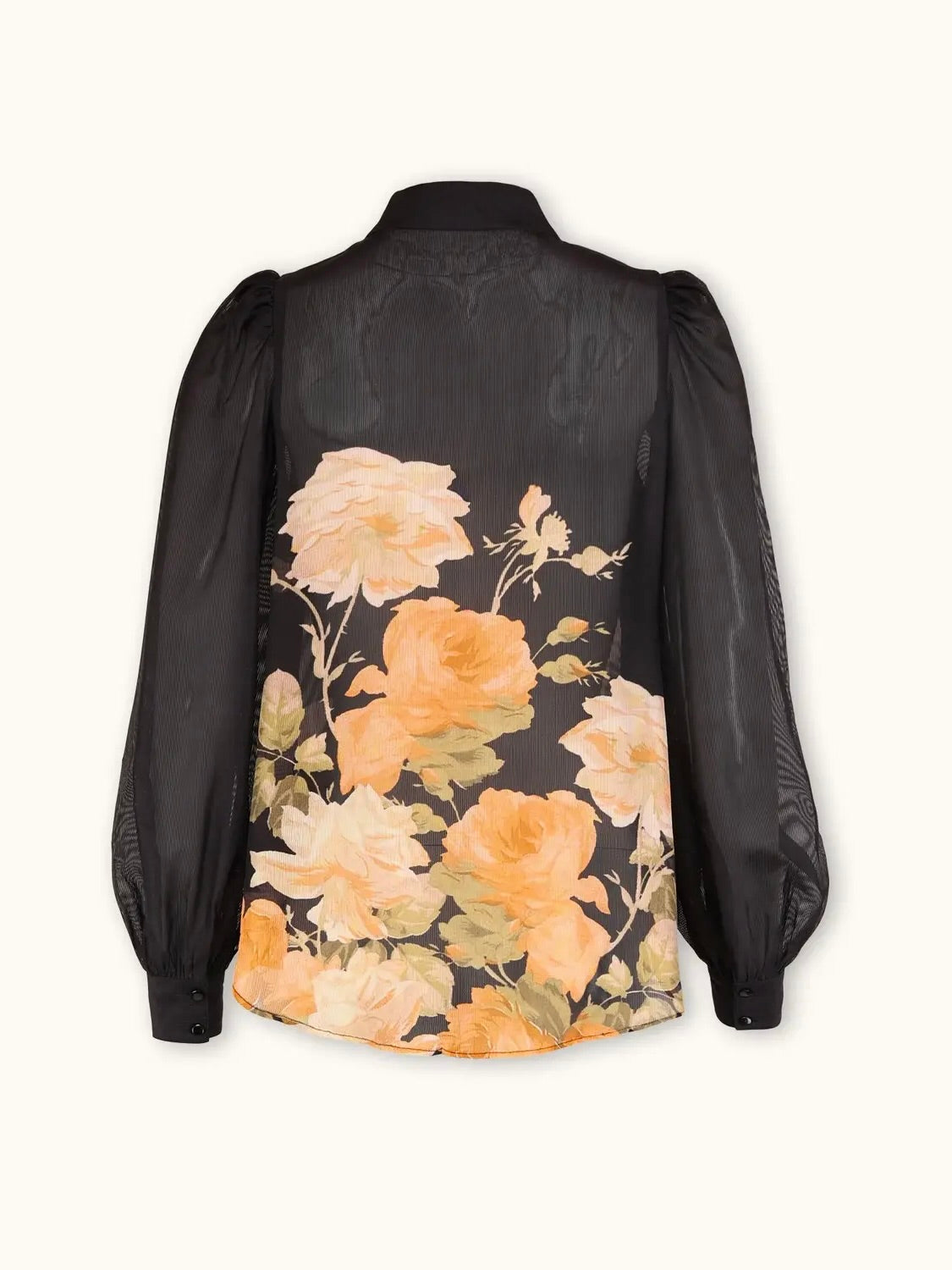 Organza Blouse, Midnight Field