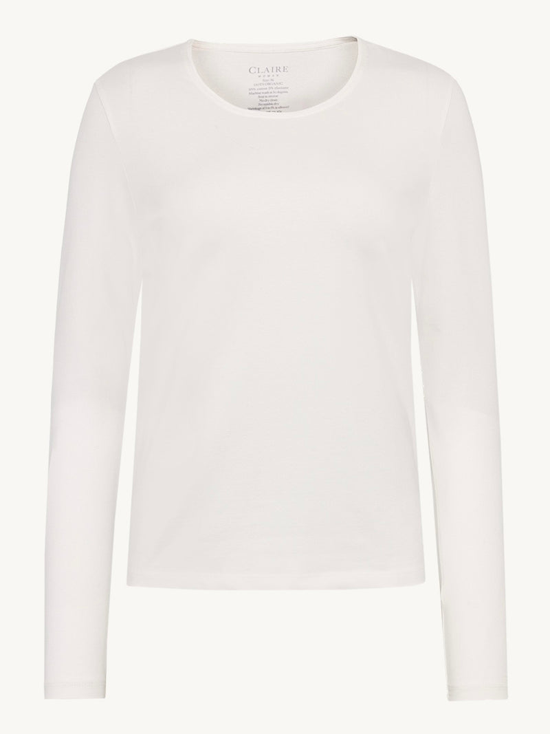 Amy - T-shirt, Ivory