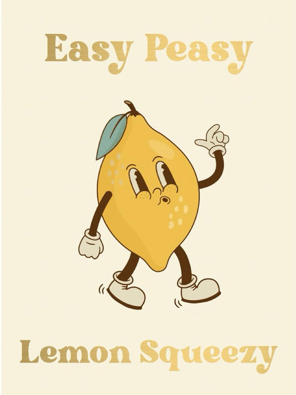 Easy Peasy potcard