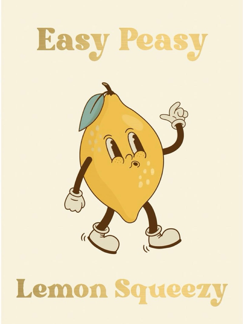 Easy Peasy potcard