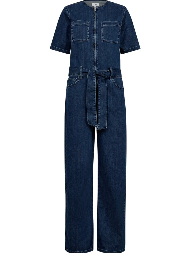 New Lavina SS Jumpsuit, Wash Tenerife