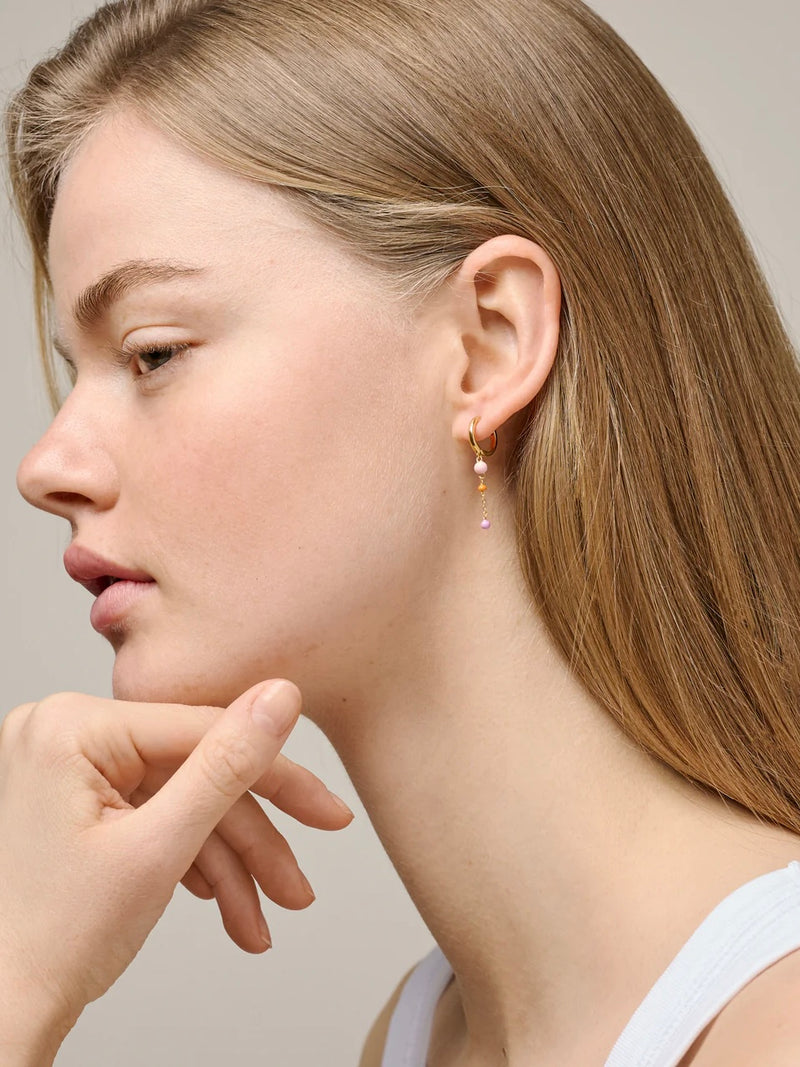 Hoops, Lola Bold Blush
