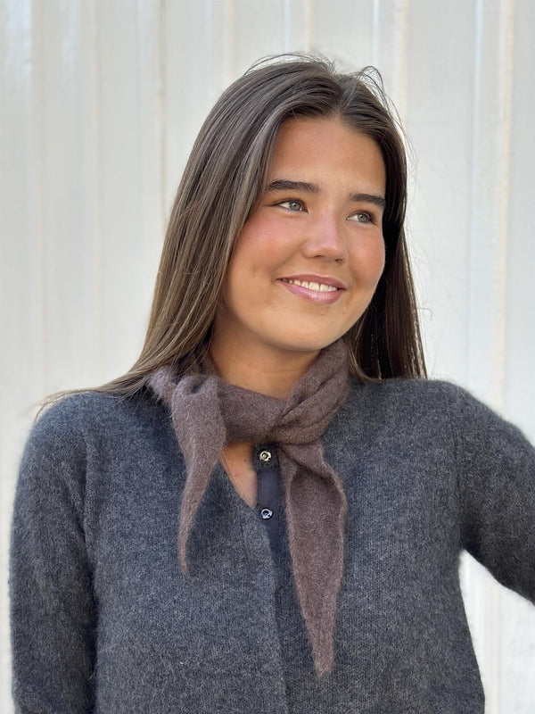 PAULA Scarf, Chocolate Melange