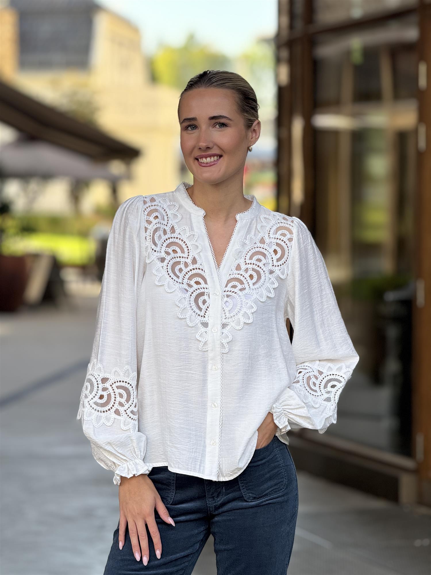 Bianca Shirt, Off White