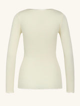 Amber T-shirt, Ivory