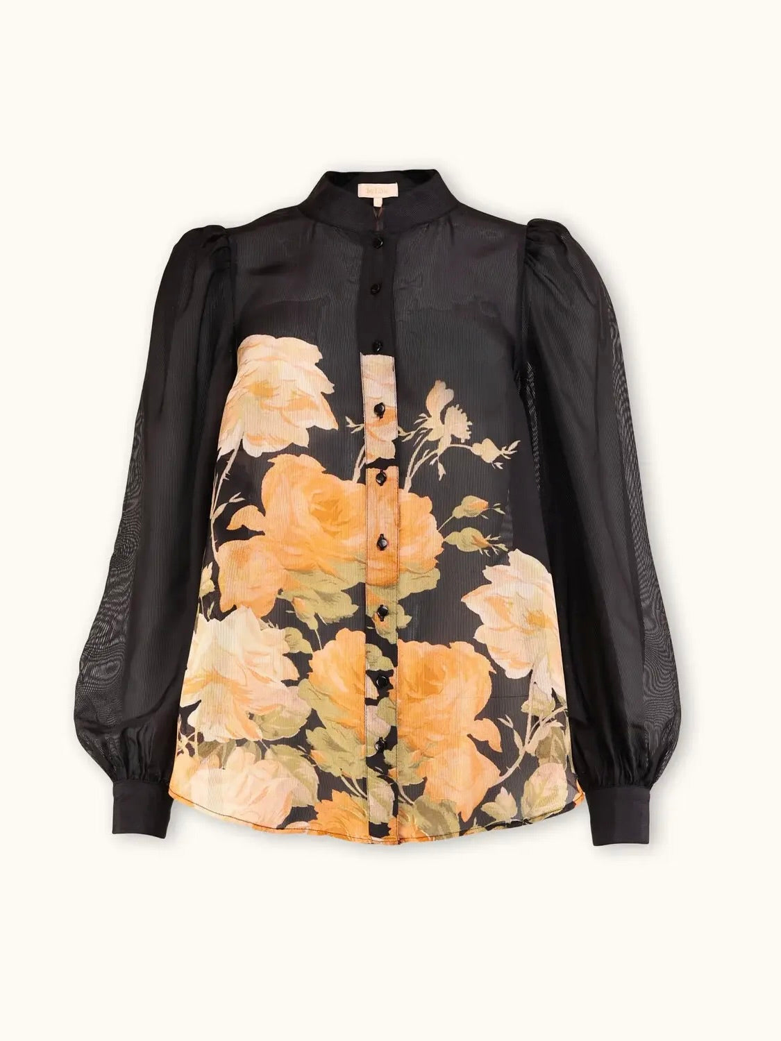 Organza Blouse, Midnight Field
