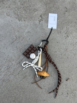 Bag Charm, Baseball Croissant