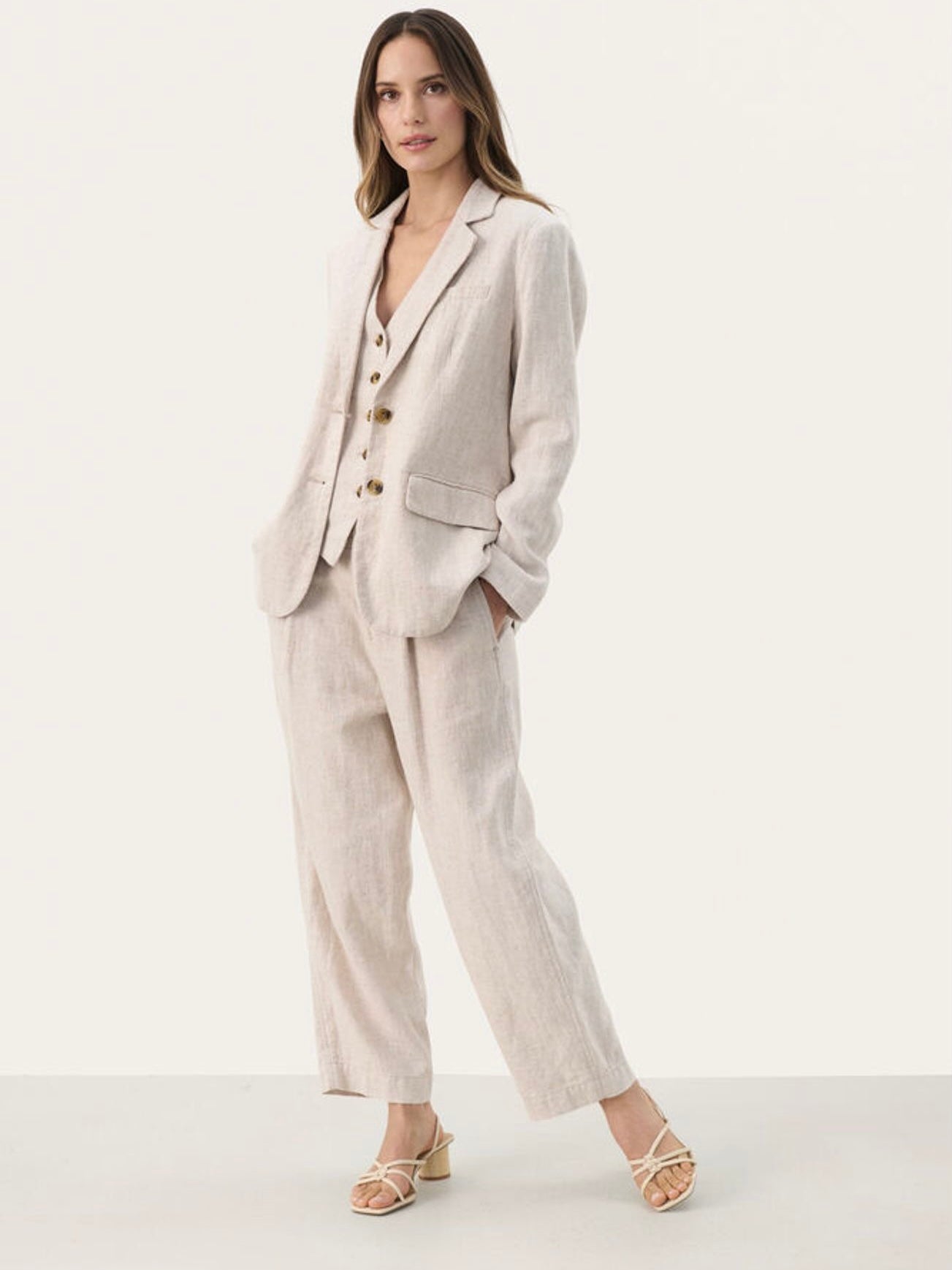 Nettas PW Pants, Beige