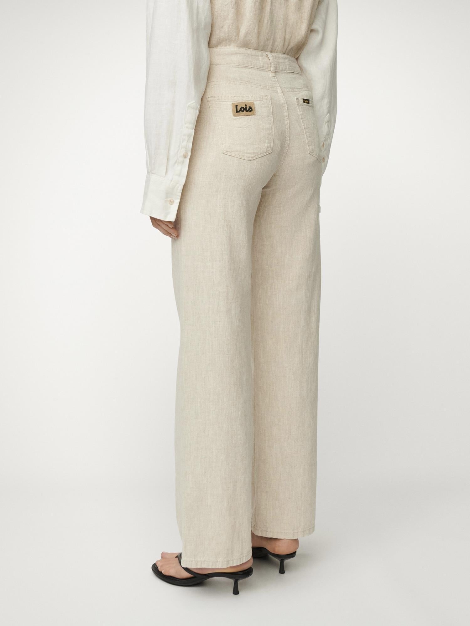 Culotte Linen, Rinse, Beige