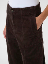 Netta PW Pant, Dark Brown