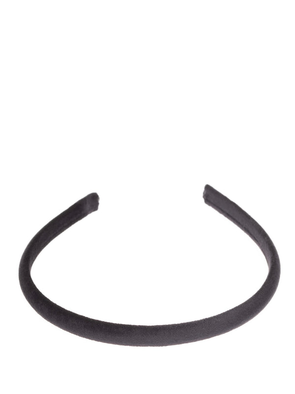 Velvet Hair Band Thin, Black