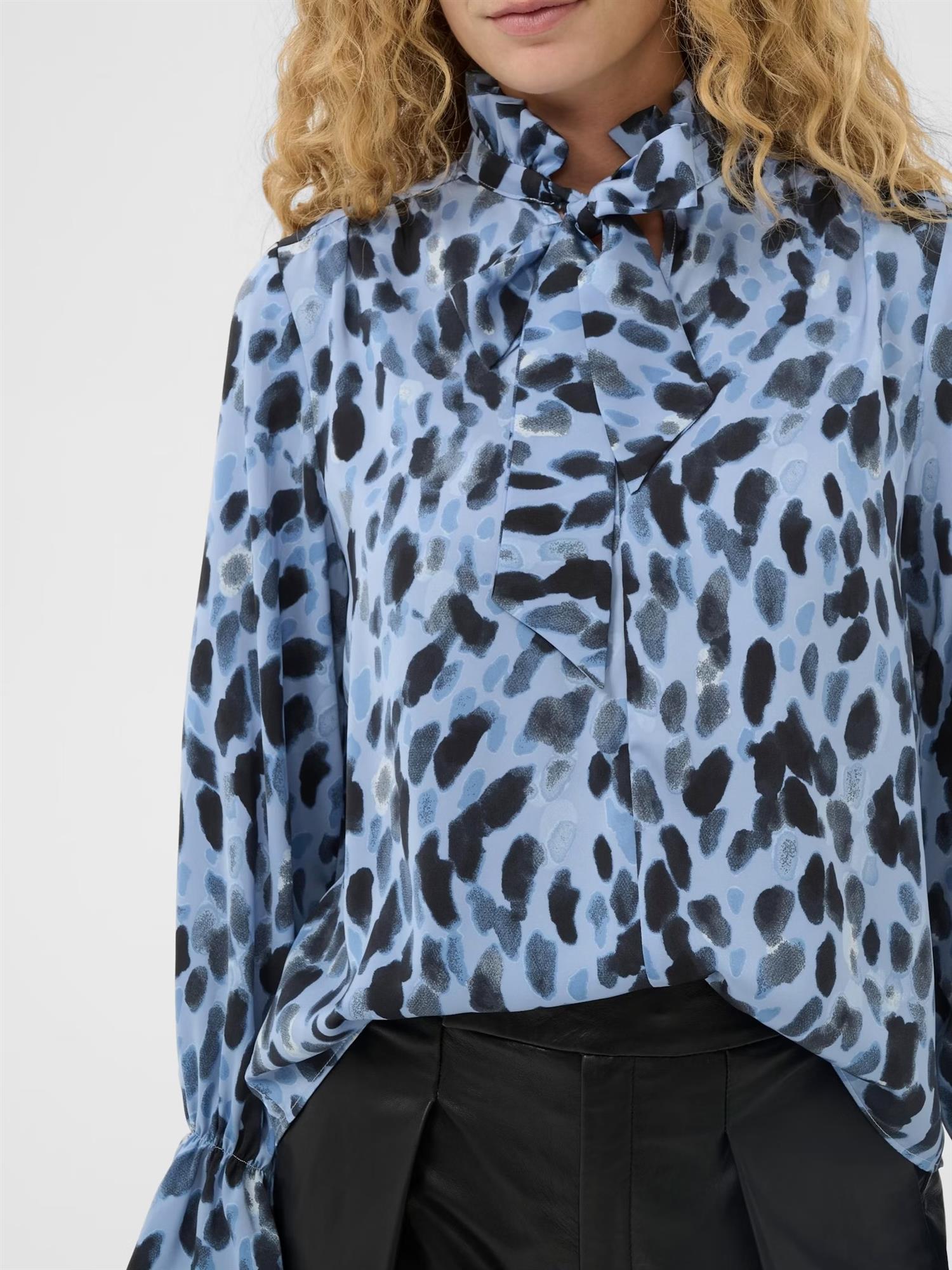 GRACIE IW PRINTED BLOUSE