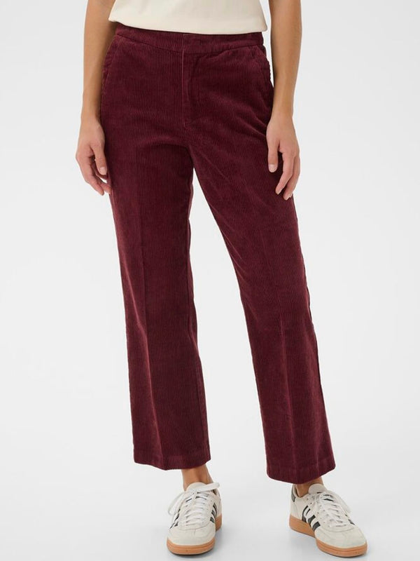 Mishas PW Pant, Burgunder