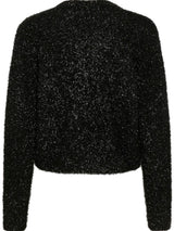 TEJAS IW CARDIGAN, Black