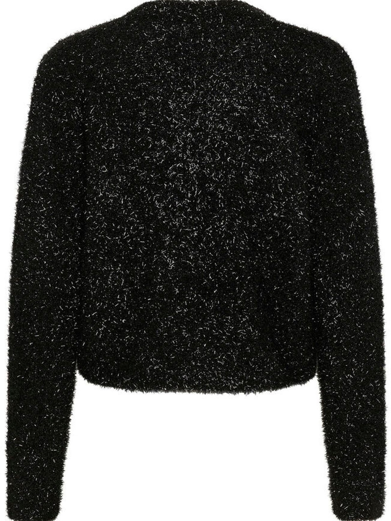 TEJAS IW CARDIGAN, Black