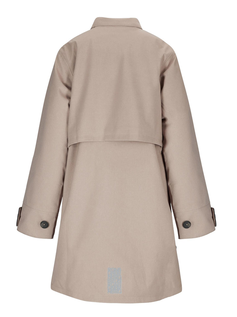 Havbris Coat, Taupe