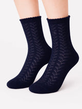 Leofa Cotta Sock, Blue