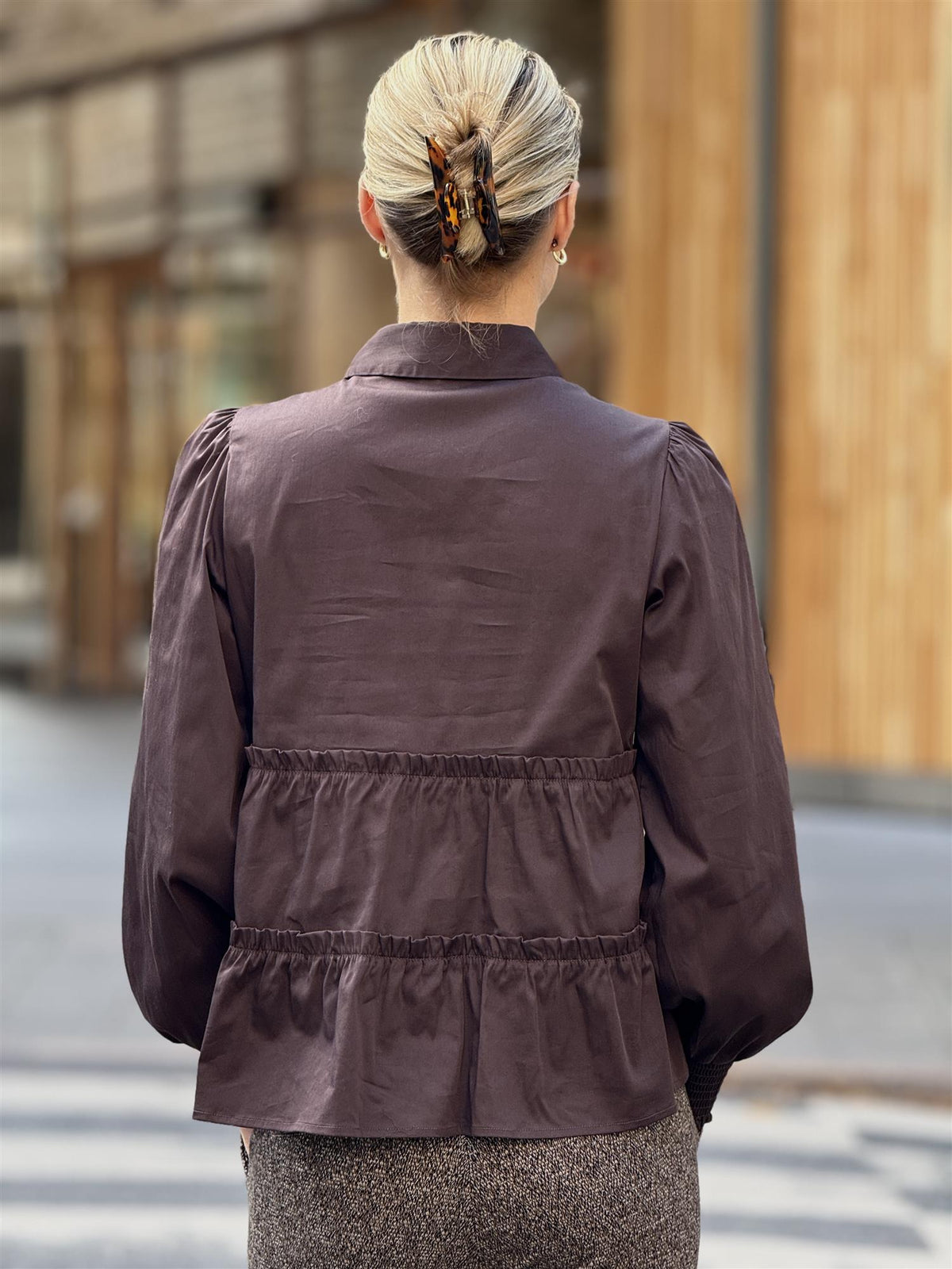 Betty Shirt, Brown