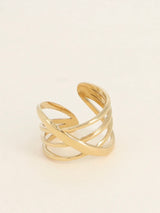 Large ring - Entertified rings, gold