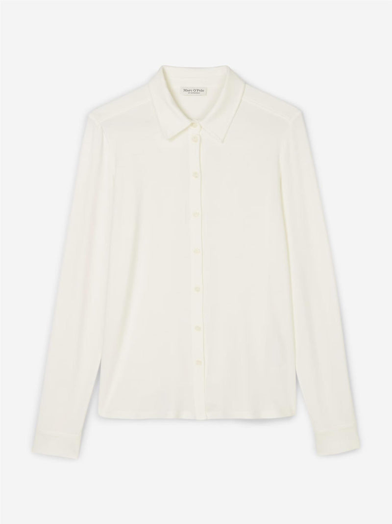 Jersey Blouse, Off White