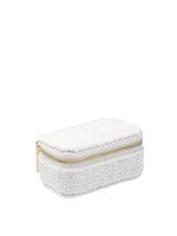 Tweed Jewellery Box Micro, White