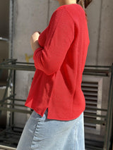 Patti - Pullover, Sweet Red