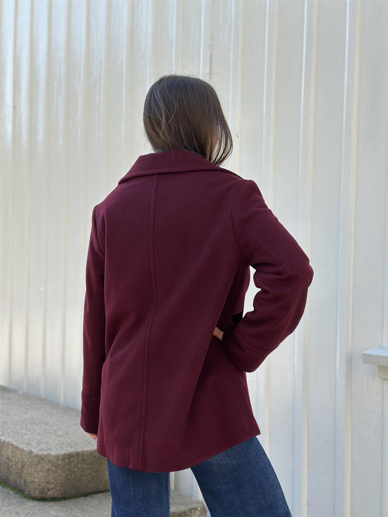 Ocie Jacket, Burgunder