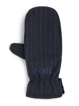 Mittens, Navy pinstripe