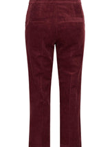 Mishas PW Pant, Burgunder
