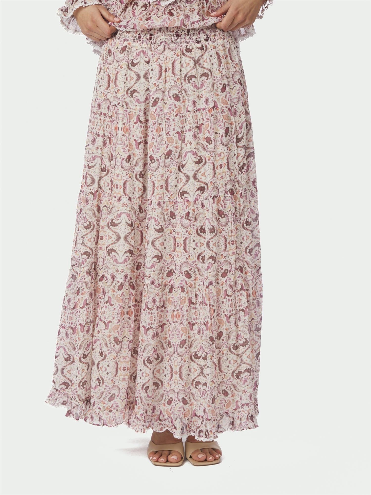 Asta Paisley Dance Skirt