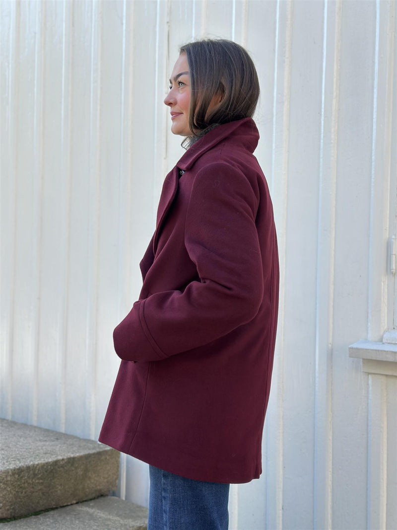 Ocie Jacket, Burgunder